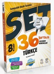 Ünlüler Karması 8. Sınıf Türkçe 36 Haftalık Kazanım Denemeleri - Ünlüler Karması