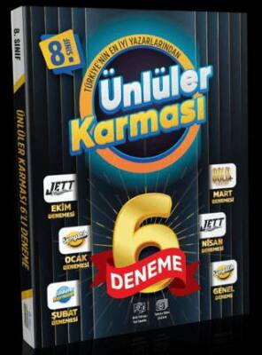 Ünlüler Karması 8.Sınıf 6 lı Karma Deneme - 1