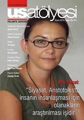 Usatölyesi Felsefe Dergisi Sayı: 23 Nisan 2015 - 1