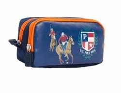 U.S.Polo Assn Kalem Çantası Çift Bölmeli Plklk23308 4714 - U.S. Polo Assn.