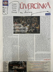 Üvercinka Dergisi Sayı: 121 Kasım 2024 - Üvercinka Dergisi