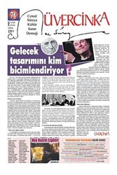 Üvercinka Dergisi Sayı: 71-72 Eylül - Ekim 2020 - Üvercinka Dergisi