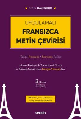 Uygulamalı Fransızca Metin Çevirisi - 1