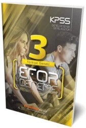 Uzman Kariyer Yayınları KPSS Genel Yetenek Genel Kültür Efor 3 Deneme Çözümlü Uzman - 1