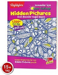 Uzmanlar için Hidden Pictures - Doğal Yaşam Puzzle Tek Kitap - Dikkat Atölyesi Yayınları