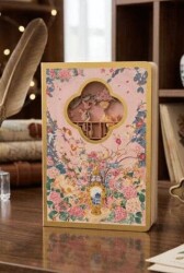 Vagonlife 3D Çiçek Bahçesi Temalı Defter - Vagonlife
