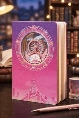Vagonlife 3D Dönme Dolap Temalı Defter - 1