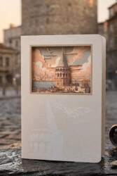 Vagonlife 3D Galata Köprüsü Temalı Defter - Vagonlife
