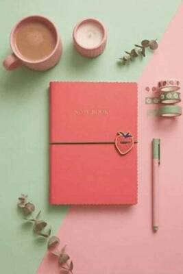 Vagonlife Dks-3001-2 Strawberry Temalı Defter - 1