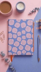 Vagonlife Dks-3001-7 Seashell Fermuar Kapaklı Defter - Vagonlife