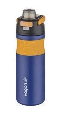 Vagonlife VGN033 580 Ml Paslanmaz Çelik Termos - Mavi - 1
