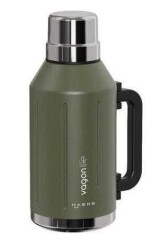 Vagonlife VGN1004 1200 ML Çelik Termos Yeşil - Vagonlife