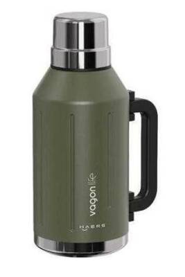 Vagonlife VGN1004 1200 ML Çelik Termos Yeşil - 1