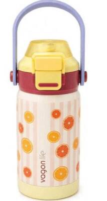 Vagonlife VGN1104 360 ML Çelik Termos Sarı - 1
