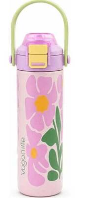 Vagonlife VGN1111 600 ML Çelik Termos Pembe - 1