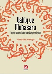 Vahiy ve Muhasara - Pınar Yayınları