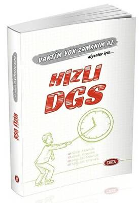 Data Yayınları Vaktim Yok Zamanım Az Diyenler İçin Hızlı DGS - 1