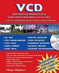 VCD Sistemi ile Görüntülü İngilizce Konuşma Kılavuzu 12 CD ile - Beşir Kitabevi