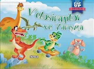 Velosiraptor ve Yarışma - Mini Pop-Up Dinozorlar