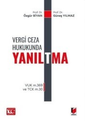Vergi Ceza Hukukunda Yanıltma - Adalet Yayınevi