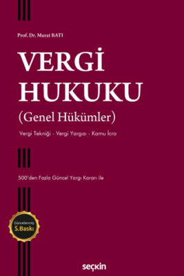 Vergi Hukuku - 1