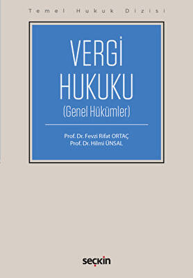 Vergi Hukuku Genel Hükümler THD - 1