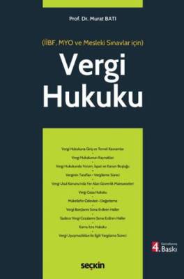 Vergi Hukuku MYO - 1