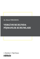 Vergi Hukukunda Pişmanlık Kurumları - On İki Levha Yayınları