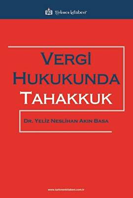Vergi Hukukunda Tahakkuk - 1