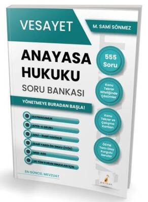 Vesayet Anayasa Hukuku Soru Bankası - 1