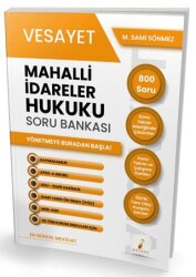 Vesayet Mahalli İdareler Hukuku Soru Bankası - Pelikan Tıp Teknik Yayıncılık
