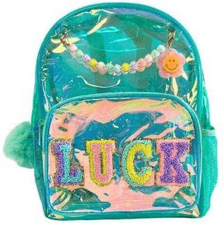 Vest Nakış Sırt Çantası Şeffaf Turkuaz - 1