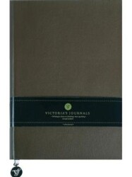 Victoria Journals 124-1364 Smyth Defter 14x20 80gr 192yp Siyah - Victoria Journals