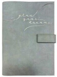 Victoria Journals 125-1948 Vegan Deri Geçmeli Kapaklı Tarihsiz Ajanda-Planlayıcı A5 100 Gr Ivory 224 - Victoria Journals