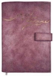 Victoria Journals 125-1949 Vegan Deri Geçmeli Kapaklı Tarihsiz Ajanda-Planlayıcı A5 100 Gr Ivory 224 - Victoria Journals