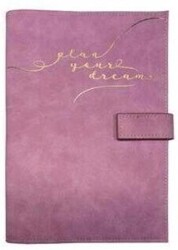 Victoria Journals 125-1950 Vegan Deri Geçmeli Kapaklı Tarihsiz Ajanda-Planlayıcı A5 100 Gr Ivory 224 - Victoria Journals