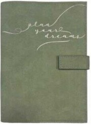 Victoria Journals 125-1951 Vegan Deri Geçmeli Kapaklı Tarihsiz Ajanda-Planlayıcı A5 100 Gr Ivory 224 - Victoria Journals