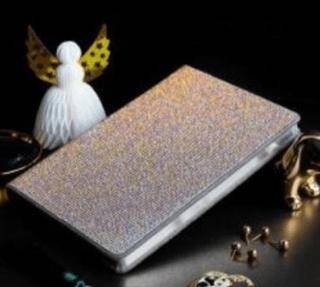 Victoria Journals 125-2059 Diamont- Sert Kapak Defter A5 100 Gr 80 Yap Ivory Çizgili Gümüş - 1