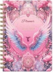 Victoria Journals 125-2109 Sert Kapaklı Spiralli Tarihsiz Ajanda-Planlayıcı A5 100 Gr Ivory 224 Sayf - Victoria Journals