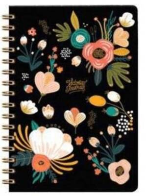 Victoria Journals 125-2111 Sert Kapaklı Spiralli Tarihsiz Ajanda-Planlayıcı A5 100 Gr Ivory 224 Sayf - 1