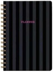 Victoria Journals 125-2112 Sert Kapaklı Spiralli Tarihsiz Ajanda-Planlayıcı A5 100 Gr Ivory 224 Sayf - Victoria Journals