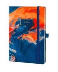 Victoria Journals 125-2145 Executive Vegan Deri Defter A5 100 Gr 240 Sayfa Kenar Yaldızlı - Victoria Journals
