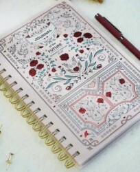 Victoria Journals 225-2243 Spiralli Sert Kapak Akademik Ajanda 2025-2026 Ayraçlı A5 - Victoria Journals