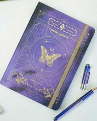 Victoria Journals 225-2265 Sert Kapak A5 Akademik Ajanda 2025-2026 Lastikli - Victoria Journals