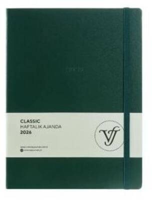 Victoria Journals 226 2304 Classic Haftalık Ajanda 2026 A4 19X25Cm Sert Kapak 100 Gr 144 Sayfa - 1