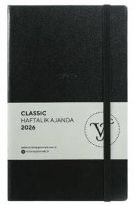 Victoria Journals 226 2309 Classic Haftalık Ajanda 2026 13X21 Cm Sert Kapak 80 Gr 144 Sayfa - 1