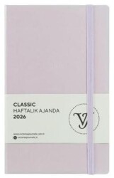 Victoria Journals 226 2314 Classic Haftalık Ajanda 2026 13X21 Cm Sert Kapak 80 Gr 144 Sayfa - Victoria Journals