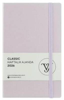 Victoria Journals 226 2314 Classic Haftalık Ajanda 2026 13X21 Cm Sert Kapak 80 Gr 144 Sayfa - 1