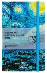 Victoria Journals 226 2320 Smyth Vegan Art Haftalık Ajanda 2026 13X21 Cm Sert Kapak 80 Gr 144 Sayfa - Victoria Journals