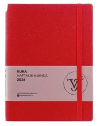 Victoria Journals 226 2335 Kuka Haftalık Ajanda 2026 A5 14X20 5 Cm 80 Gr 160 Sayfa Esnek Kapak - Victoria Journals